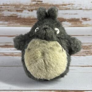 Studio Ghibli Totoro Plush Toy Green Fuzzy Sun Arrow Japan 7.5”